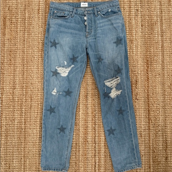 Hudson Jeans Denim - Hudson Jeans Light Blue Denim